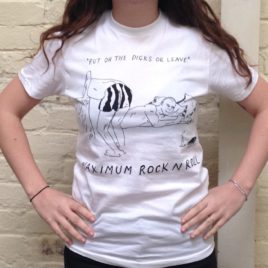 MRR T-shirt by Jess Scott (size XS only)